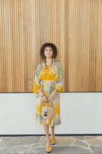 Load image into Gallery viewer, Arlinda Long Sleeve Dress in Playground print
