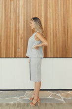 Load image into Gallery viewer, Kutha Grey Straight Skirt
