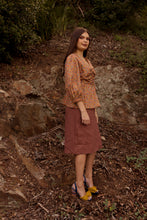 Load image into Gallery viewer, SANDHILLS & WAVES PEPLUM TOP | Jardine