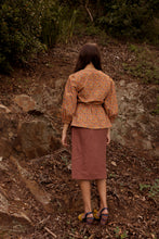 Load image into Gallery viewer, SANDHILLS & WAVES PEPLUM TOP | Jardine