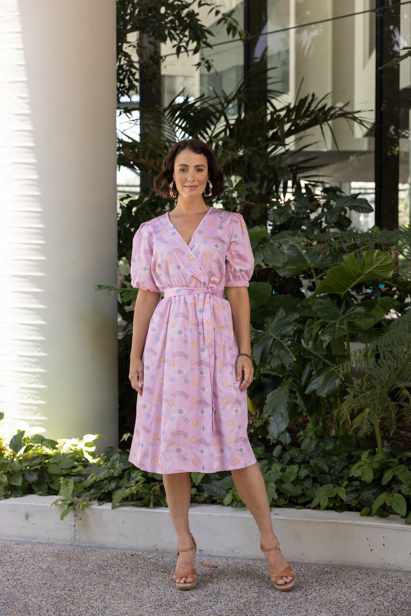 RECONNECTING WRAP DRESS | Barki