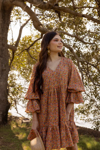 SANDHILLS & WAVES PRAIRIE DRESS | Jardine